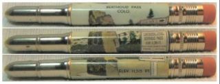 Restored Vintage Bullet Pencil - Berthoud Pass,  Colorado Ef - 1185