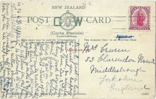 Zealand Christchurch High Street Vintage Postcard 25.  5 2
