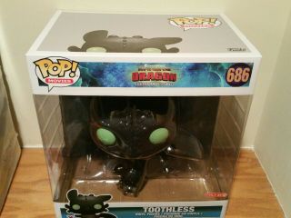 Funko Pop How To Train Your Dragon Toothless Target 10 " Exclusive 686