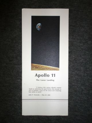 Nasa/grumman Aerospace Apollo 11 Moon Landing Mission Overview (1969))  -