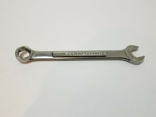 Vintage Craftsman Usa 6 Point Metric 15mm Combination Wrench Va Series 42872