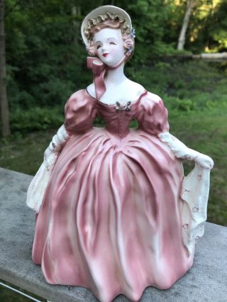 Florence Ceramics Figurine Madeline In Rose Light Pink Dress