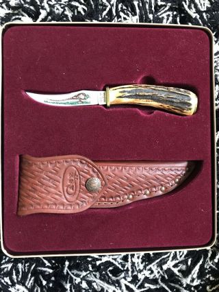 W.  R.  Case & Sons Co.  Hand Crafted Knife Buffalo Horn Pheasant Hunter