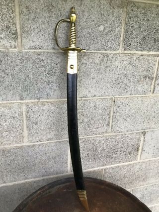 Windlass Steelcraft Sword With Brass Handle And Sheath