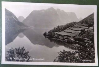 Vintage Postcard Norway Norge,  Carl Normanns Real Photo,  Nordfjord