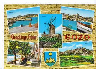 Malta Postcard - Views Of Malta Lsl163
