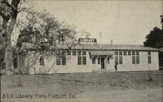 Palo Alto,  Ca Ala Library,  Camp Fremont Mitchell Santa Clara County California