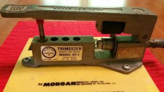 Morgan Trimeezer Abrasive Disc Trimmer Model Dt - 1
