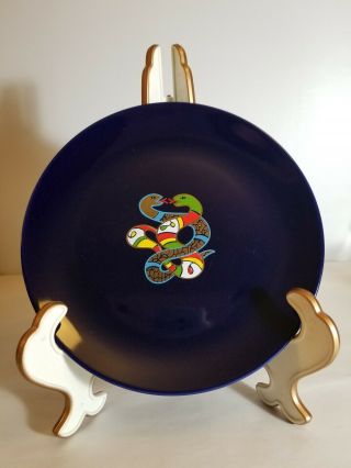 Niki De Saint Phalle Serpent Art Plate Signed Limited Edition