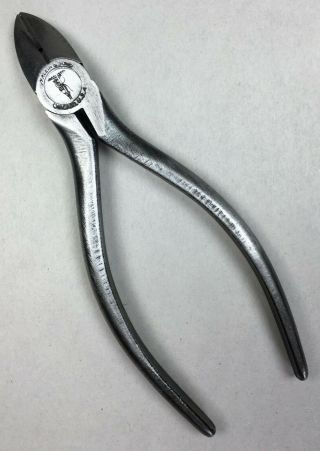 Vintage M.  Klein & Sons Tools 202 - 5sw Diagonal Side Cutting Stripping Pliers Usa
