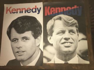 Vintage Robert Kennedy For President Poster 1968 Pick 1