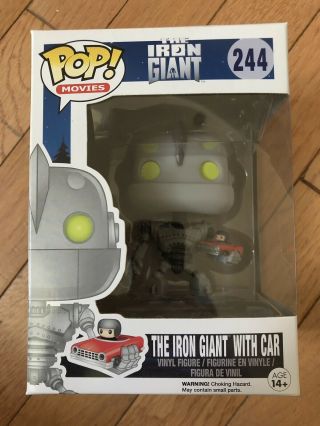 Funko Pop Movies Iron Giant (with Car) Vaulted