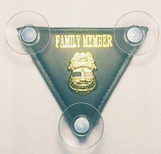 Police Car Shield Mini Family Member - Fop - Pba - Support Law Enforcement