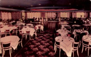 Skyway Supper Club Hotel Peabody Memphis Tennessee Tn Restaurant 1960s