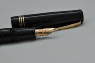 Lovely Rare Vintage Mabie Todd Swan Leverless 1060 Fountain Pen - 14ct No3 Nib