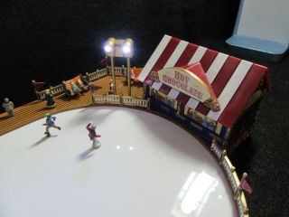 MR CHRISTMAS GOLD LABEL WORLD ' S FAIR SKATERS Skating rink Box VGUC 8