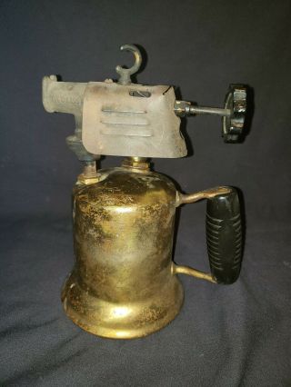 Vintage Turner Brass Blow Torch