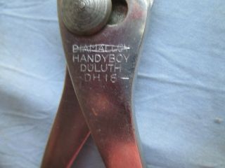 Vintage Diamalloy Duluth Handyboy DH 16 Crescent Wrench Pliers Old Tool No Res 4