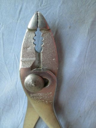 Vintage Diamalloy Duluth Handyboy DH 16 Crescent Wrench Pliers Old Tool No Res 5