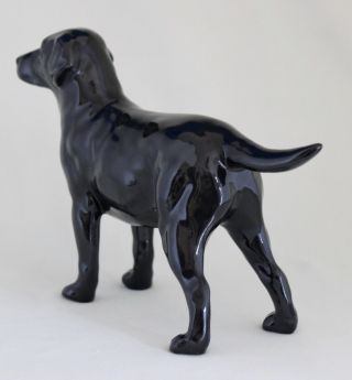 Royal Doulton Black Labrador Retriever Dog No.  HN 2667 - Retired 6