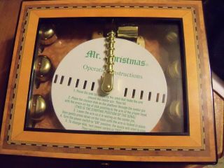 Mr.  Christmas Grand Bell Symphonium 16 Music Disks,  & Ac Adapter
