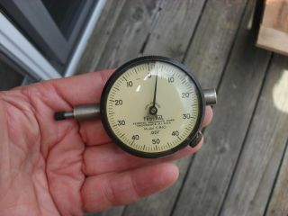 Vintage FEDERAL Dial Indicator C81C.  001 Full Jeweled Machinist 2