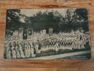 Rare Antique Kkk Photo Convention " R.  E.  Lee " Klan Roanoke,  Va May 30 - 31,  1931