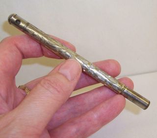 Vintage/antique Travelling Dip Pen Forget Me Not Stanhope Etui