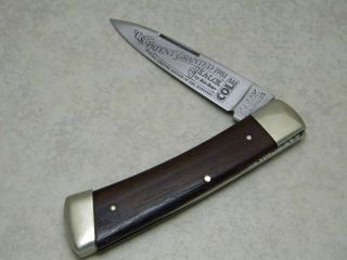 Ka - Lok By Ka - Bar Limited Edition Of 100 Wood Pocket Knife 1979