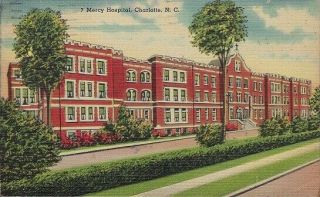 Mercy Hospital,  Charlotte,  North Carolina 1946