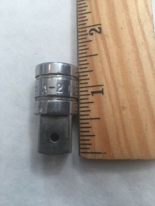 SNAP ON A2 3/8 To 1/2 Adapter Snap On Adapter Socket 2