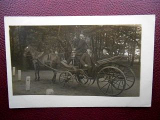 Coachman Horse Carriage Ijmuiden Ymuiden Netherlands Rp 1915 P Bedwell Lowestoft