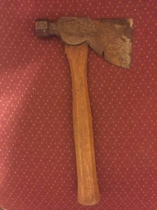 Vintage Belknap Blue Grass Hacthet Tool Axe Hammer Maker Marked Bluegrass