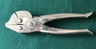 Vintage Sargent 8 ",  Bernard Type Parallel Jaw Pliers Wire Cutters,  Usa Tool