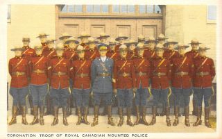 C20 - 2752,  Coronation Troop Of Royal Canadian Mounted Police.