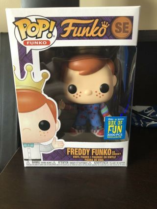 Freddy Funko Chucky Bloody Funko Pop Fundays 2019 Sdcc Exclusive 3000 Le In Hand