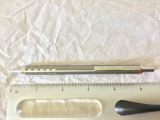 Vintage Collectible Rotring Jazz Ballpoint Pen Gray Graphite From The 2000’s P10