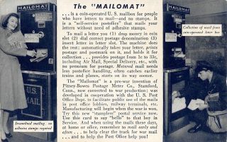 C20 - 2005,  The Mailomat,