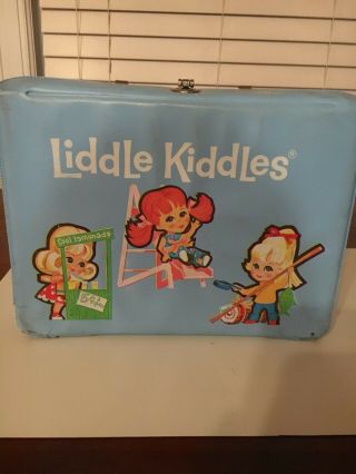 1968 Little Kiddles Vinyl Lunch Box W/ Thermos