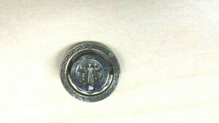 Vintage PPIE Panama - Pacific International Exposition 1915 sterling Enamel Pin 3