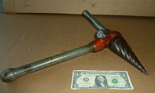 Vintage Ridgid No.  2 - S Spiral Reamer,  Ratchet,  A.  1/4 " To 2 - 1/4 ",  Old Tool