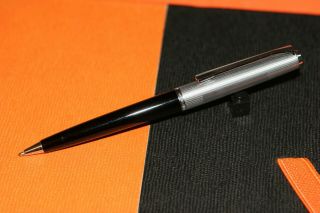 Pelikan 20 Silvexa Silver/black Old Vintage Ballpoint Pen