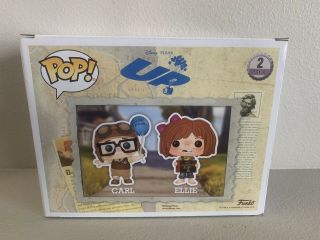 Funko Pop UP Carl and Ellie 2 Pack Disney Pixar 2019 SDCC Shared Exclusive 3