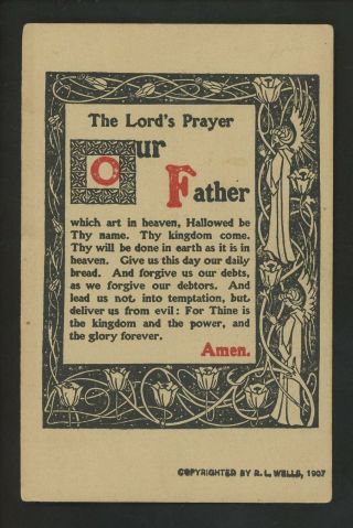 Religious Postcard Lord 
