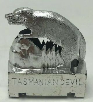 Vtg Devonport Australia Souvenir Pencil Sharpener Metal Die Cast Tasmanian Devil