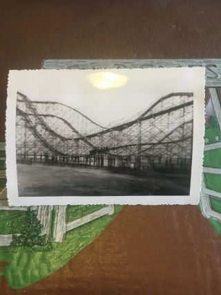Coney Island Roller Coaster 1930’s 40’s Photograph