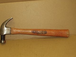 Vintage Plumb 20 Oz.  Claw Hammer 11 - 453 W Labelled Handle -