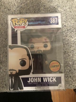 Funko Pop John Wick Chapter 2 387 Bloody Chase Limited Edition