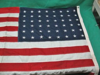 Vintage 48 Star Us American Flag Valley Forge 1776 3 