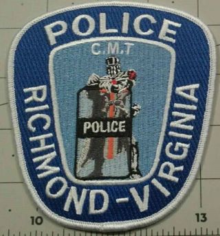 Richmond Police " Cmt " Crowd Management Team